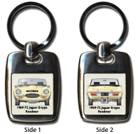 Jaguar E-Type Roadster S2 1969-72 Keyring 5